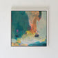 Upstream - a framed abstract landscape painting